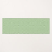 Grüne Streifen-Kürbismuster Yogamatte (Vorderseite (Horizontal))