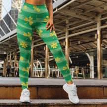 Grüne Streifen Muster mit goldenen Knöcheln Patric