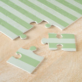 Grüne Streifen Puzzle (Seite)