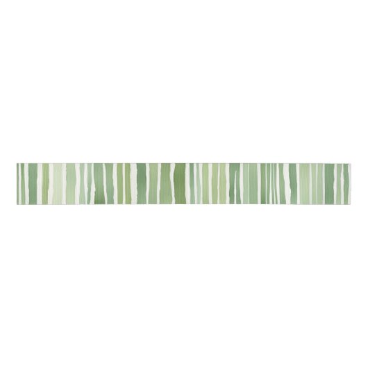 Grüne Streifen  Ripsband (Vorderseite)