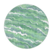 Grüne Streifen Schneidebrett (Vorderseite)