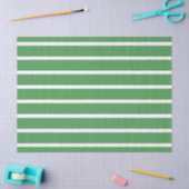 Grüne Streifen Seidenpapier (Basteln)