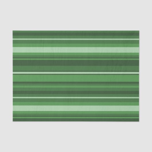 Grüne Streifen Seidenpapier (Vorderseite)
