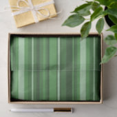 Grüne Streifen Seidenpapier (Geschenk)