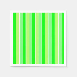 Grüne Streifen Serviette
