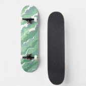 Grüne Streifen Skateboard (Vorne)