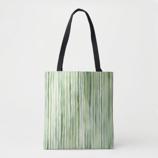 Grüne Streifen Tasche (Vorderseite)