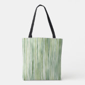 Grüne Streifen Tasche (Rückseite)