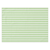 Grüne Streifen Tischdecke (Vorderseite (Horizontal))