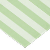Grüne Streifen Tischdecke (Schrägansicht)
