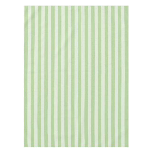 Grüne Streifen Tischdecke (Vorderseite)