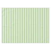 Grüne Streifen Tischdecke (Vorderseite (Horizontal))