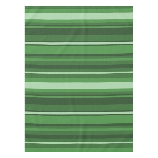 Grüne Streifen Tischdecke (Vorderseite)