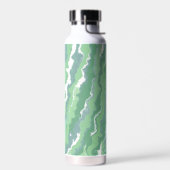 Grüne Streifen Trinkflasche (Links)