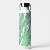 Grüne Streifen Trinkflasche (Vorne)