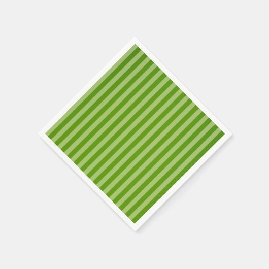 Grüne Streifen Weihnachtsbuch Napkins Serviette (Ecke)