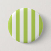 Grüne Streifen, weiße Streifen, gestreiftes Muster Button (Vorderseite)