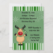 Grüne Strickpartei Einladung (Rückseite)