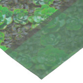 Grüne Sukkulationen Lattice Muster Tablecloths Tischdecke (Schrägansicht)