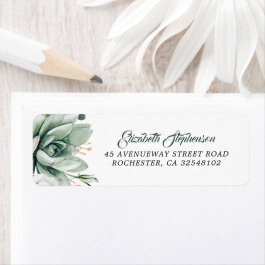 Grüne - Sukkulente Hochzeit im Wasser (Insitu)