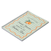 Grüne Süsse Hauptpresse Favoriten Erinnerungen Bra Notizblock (Linke Seite)