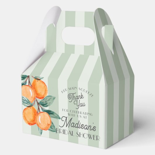 Grüne Süsse Ihr Haupt-Squeeze Zitrusfrüchte-Brautp Geschenkschachtel (Vorderseite)