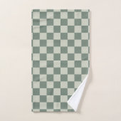 Grüne Tafel Badhandtuch Set (Handtuch)