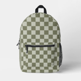 Grüne Tafel Bedruckter Rucksack