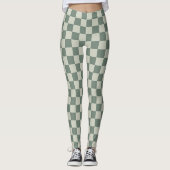 Grüne Tafel Leggings (Vorderseite)