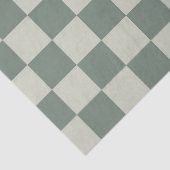 Grüne Tafel Seidenpapier (Detail)