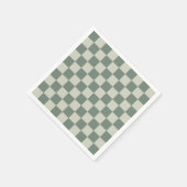Grüne Tafel Serviette (Ecke)