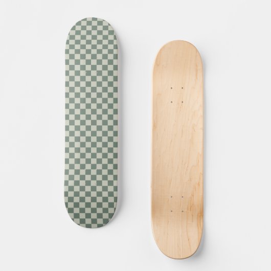 Grüne Tafel Skateboard (Vorderseite)