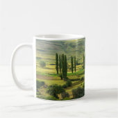 Grüne Täler Landschaft Kaffeetasse (Links)