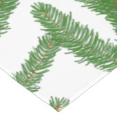 Grüne Tannenzähler Kurzer Tischläufer (Ecke)