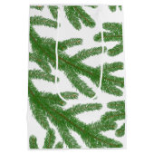 Grüne Tannenzähler Mittlere Geschenktüte (Rückseite)