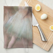 Grüne Tänzer von Edgar Degas, Vintage Ballettkunst Geschirrtuch (Viertel Falte)