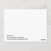 Grüne Tara-Gottheit Postkarte (Rückseite)