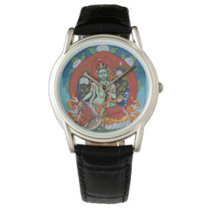 Grüne Tara Göttin der Barmherzigkeit Buddhist Armbanduhr