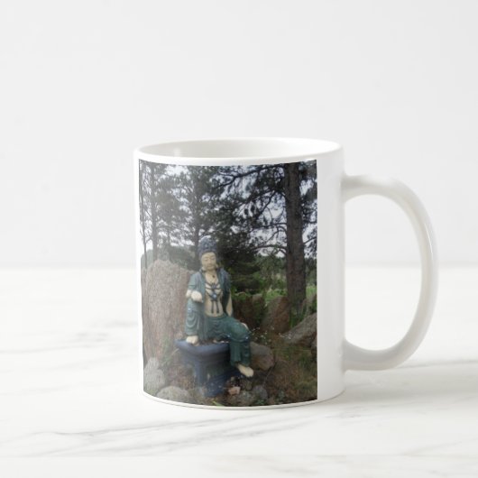Grüne Tara-Statue-Tasse Kaffeetasse (Rechts)