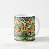 GRÜNE TARA TASSE TIBET-KUNST-EXOTICA (VorderseiteRechts)