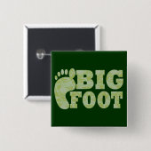 Grüne Tarnung Bigfoot Text Button (Vorne & Hinten)