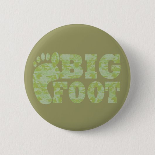 Grüne Tarnung Bigfoot Text Button (Vorderseite)