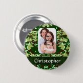 Grüne Tarnung Button (Vorne & Hinten)