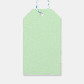 Grüne Tarnung Geschenkanhänger (Rückseite)