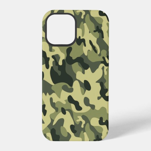 Grüne Tarnung iPhone Hülle (Rückseite)
