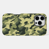 Grüne Tarnung iPhone Hülle (Rückseite (Horizontal))