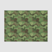 Grüne Tarnung/MilitärCamouflage-Seidenpapier
