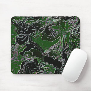Grüne Tarnung Mousepad