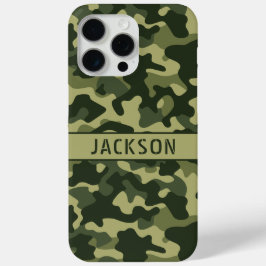 Grüne Tarnung Personalisiert Case-Mate iPhone Hülle