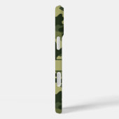 Grüne Tarnung Personalisiert Case-Mate iPhone Hülle (Rückseite / Rechts)